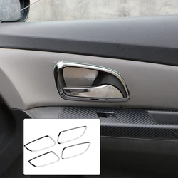 Stainless Steel Interior Door Handle Cover Trim Sticker Fit for Chevrolet Cruze 2009 - 2015 Sedan Hatchback