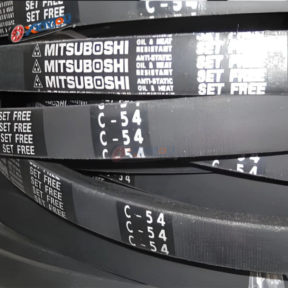 حزام MITSUBOSHI V TypeC30/31/32/33~~76/77/78/79 لنقل المعدات الصناعية والزراعية حزام على شكل حرف V في اليابان #2