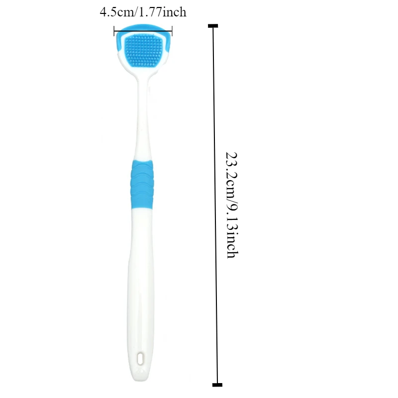 1Pieces Tongue Scraper, Reusable Tongue Cleaner for Adults, Reduce Bad Breath Oral Hygiene Tongue Cleaning Tool