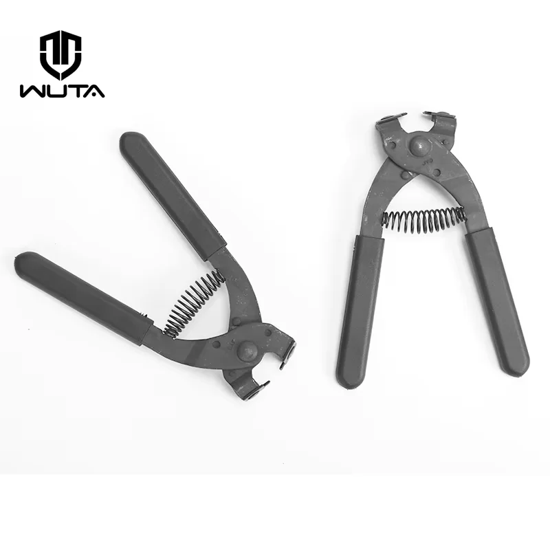 WUTA 1PC Leather Piercer Leather Craft Hole Punch Tools Hand-Held Silent Pliers Diamond Sewing Stitching Chisel Pricking Iron