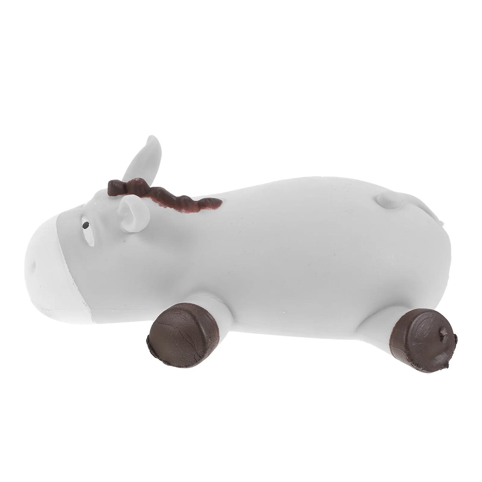 Jouets de décompression doux en forme d'âne, jouet à presser, dessin animé mignon, décoration de bureau, cadeaux, petite Figurine extensible