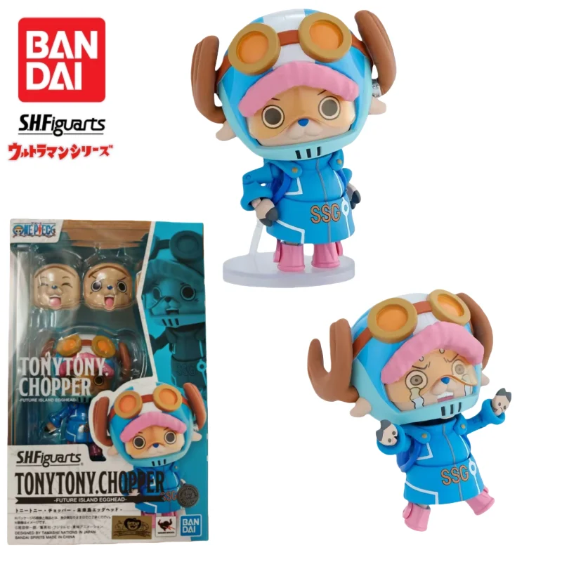 

В наличии 100% оригинал Bandai S.h.figuarts Shf Tony Tony Choper Future Island Egghead ПВХ Аниме Фигурки Модель Игрушки Подарки