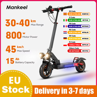 Mankeel MX-14 800W Electric Scooter for Adults 28MPH 48V 15AH Folding Commute Off Road Electric Scooter 37 Miles Range E-Scooter