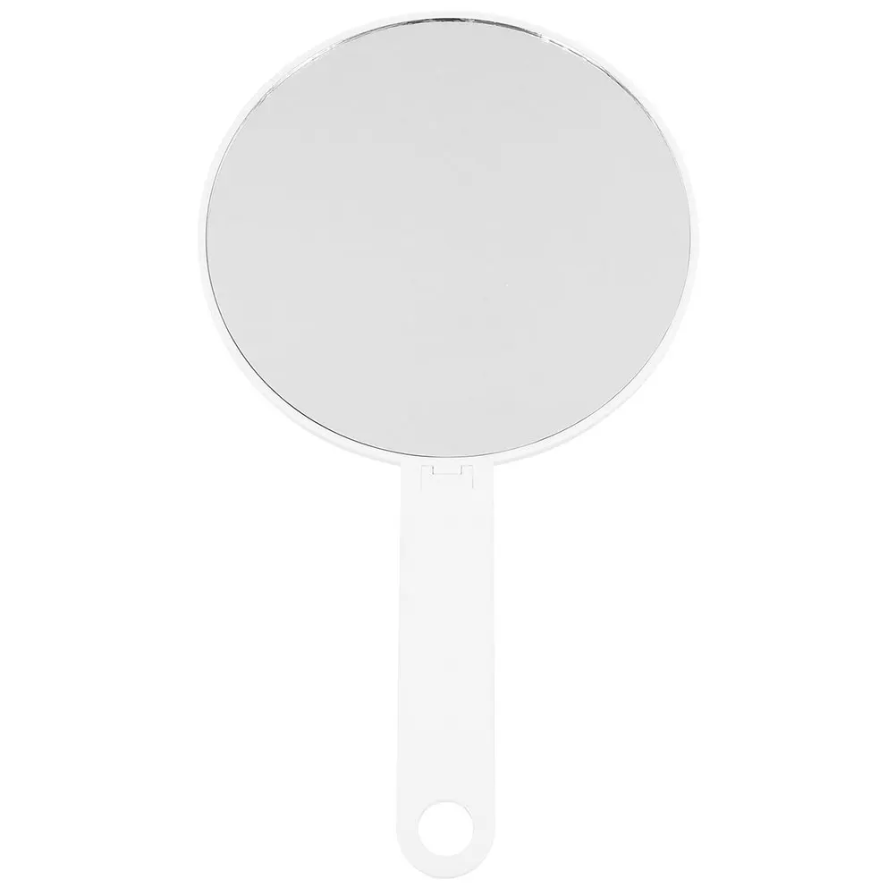 Miroir de maquillage pliable de bureau en plastique, Base Stable Portable haute définition, petite taille, parfait pour le maquillage quotidien et les cadeaux, vanité