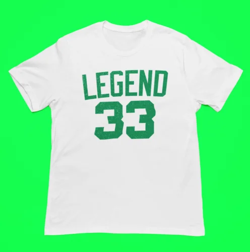 Larry Bird Legend Basketball Vintage Premium Blend T-Shirt