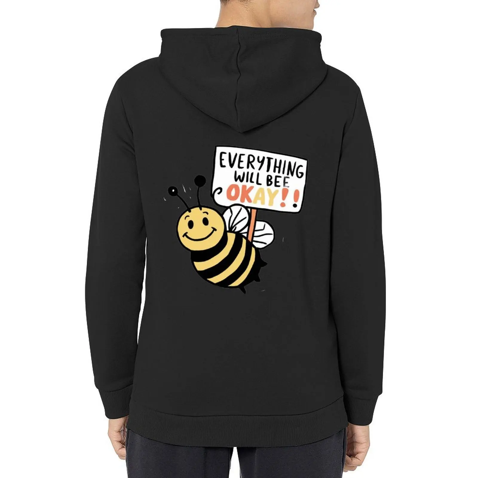 

everything will bee okay Hoodie men clothes korean clothes male clothes men's autumn hoodie