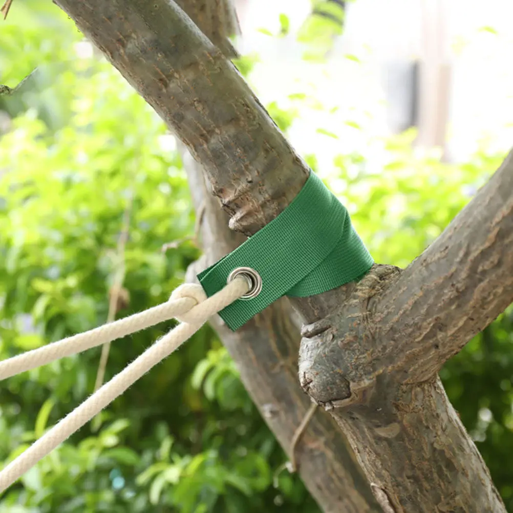 

Thick Wear Resistant Tree Strap Canvas Material Garden Tree Support Strap for Outdoor Plants Windproof Staking and Trunk Fixing