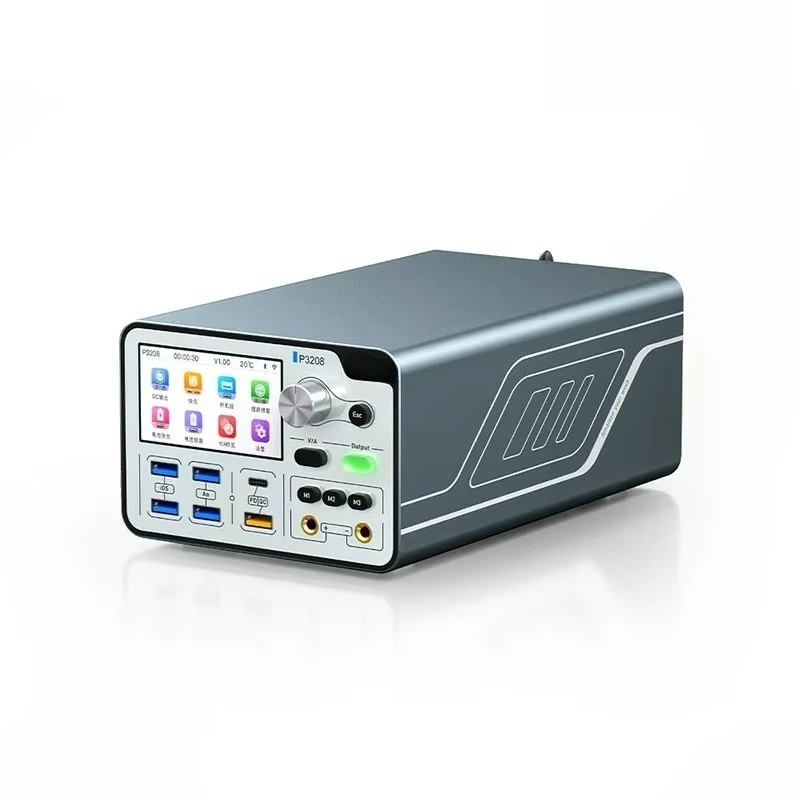 AiXun P3208 32V/8A Smart Regulated Power Supply for 6-14ProMax One-button Power-on test Motherboard Battery Fast Charging