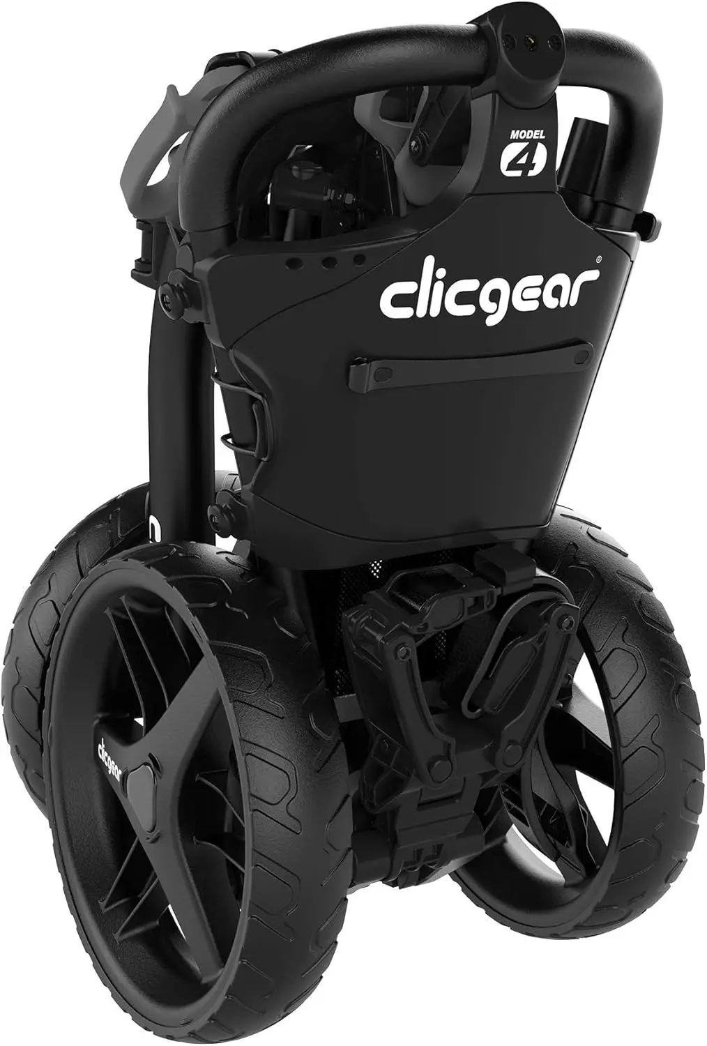 Clicgear Model 4.0 Golf Push Cart, 3-Wheel Foldable Walking Golf Cart