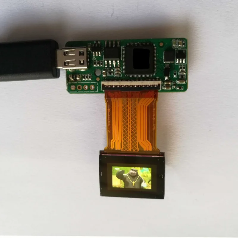 

High brightness OLED micro display 1080P with HDMI ARVR video glasses, display module