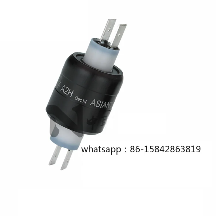 A2H Conductive Slip Ring Asiantool Rotary Connector MERCOTAC M230 Collector Ring 2 Way 30A