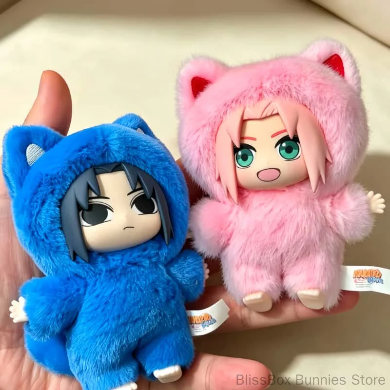 Neue Eaki Naruto Katzen-Paradies Vinyl-Serie Anhänger Blindbox Trendige Spielzeugfiguren Mystery Box Actionfigur Uzumaki Naruto Spielzeug Geschenke
