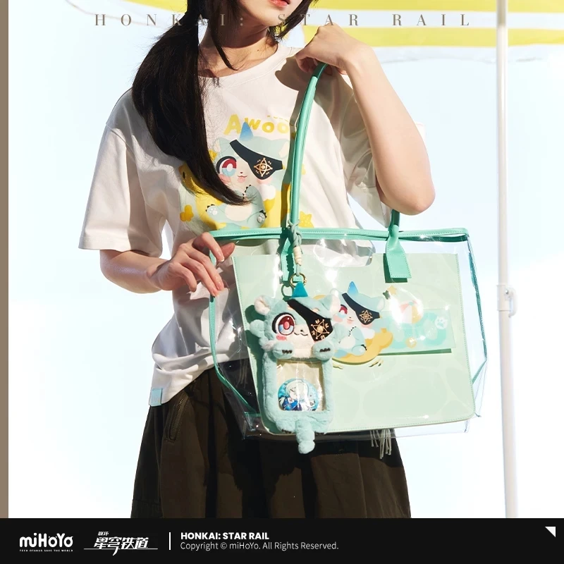 [Pre-order] Official miHoYo/Honkai: StarRail Authentic “Woof Woof” Series Game Merchandise Jelly Tote Bag  Backpack Gift