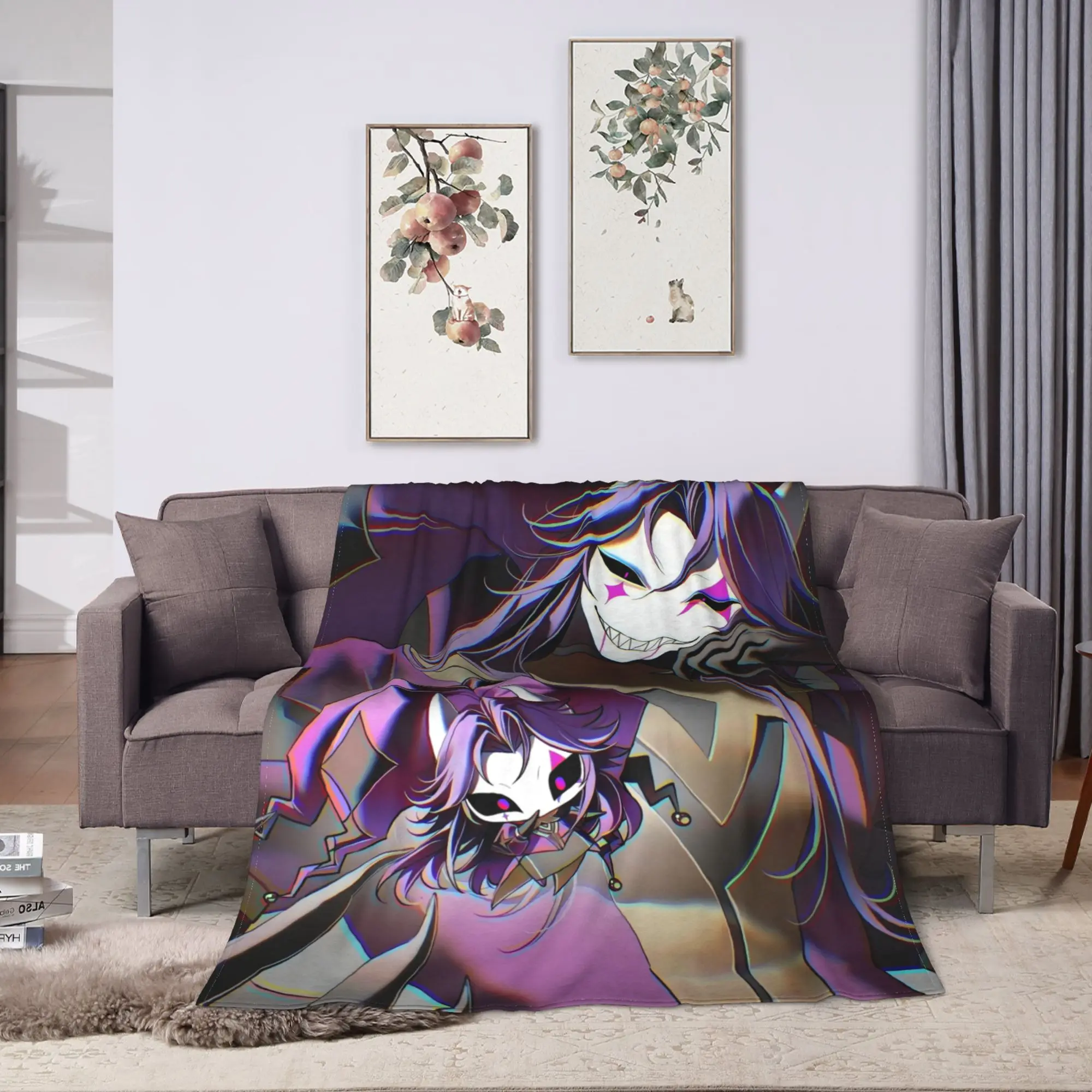 The Freak Circus Blankets Quality Warm  Throw Blanket Winter Travel Office Couch Bed Funny Bedspread
