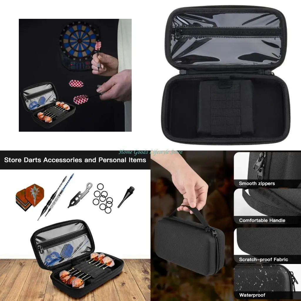 

E74E Сумка для дартс из ЭВА, органайзеры, держатель для наконечников, валы, чехлы для переноски, аксессуары, сумка для пустая