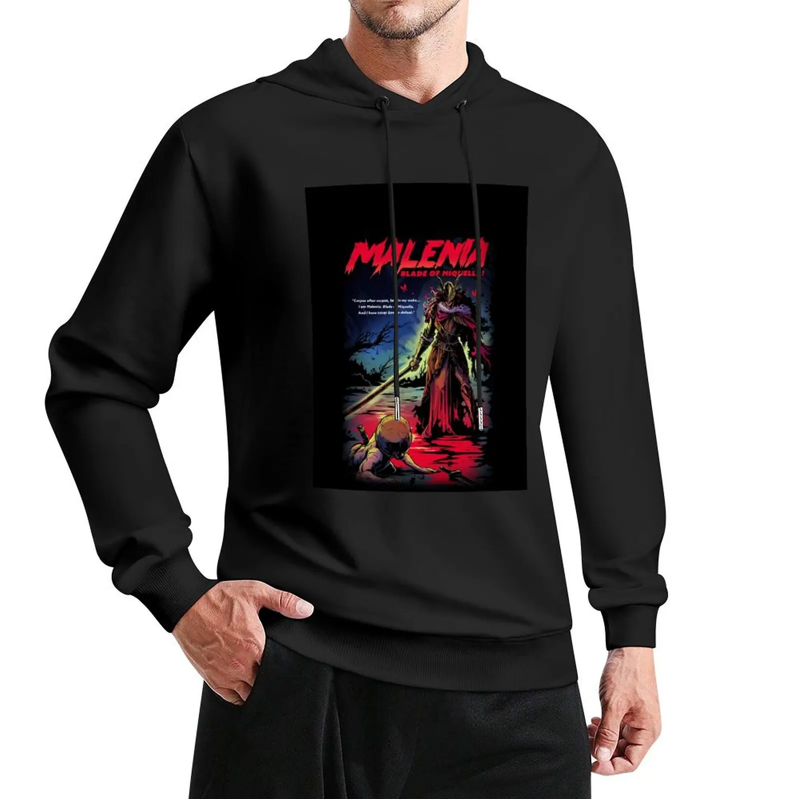 Malenia Blade of Miquella Pullover Hoodie men's sweat-shirt set anime clothes mens clothes korean clothes oversized hoodie