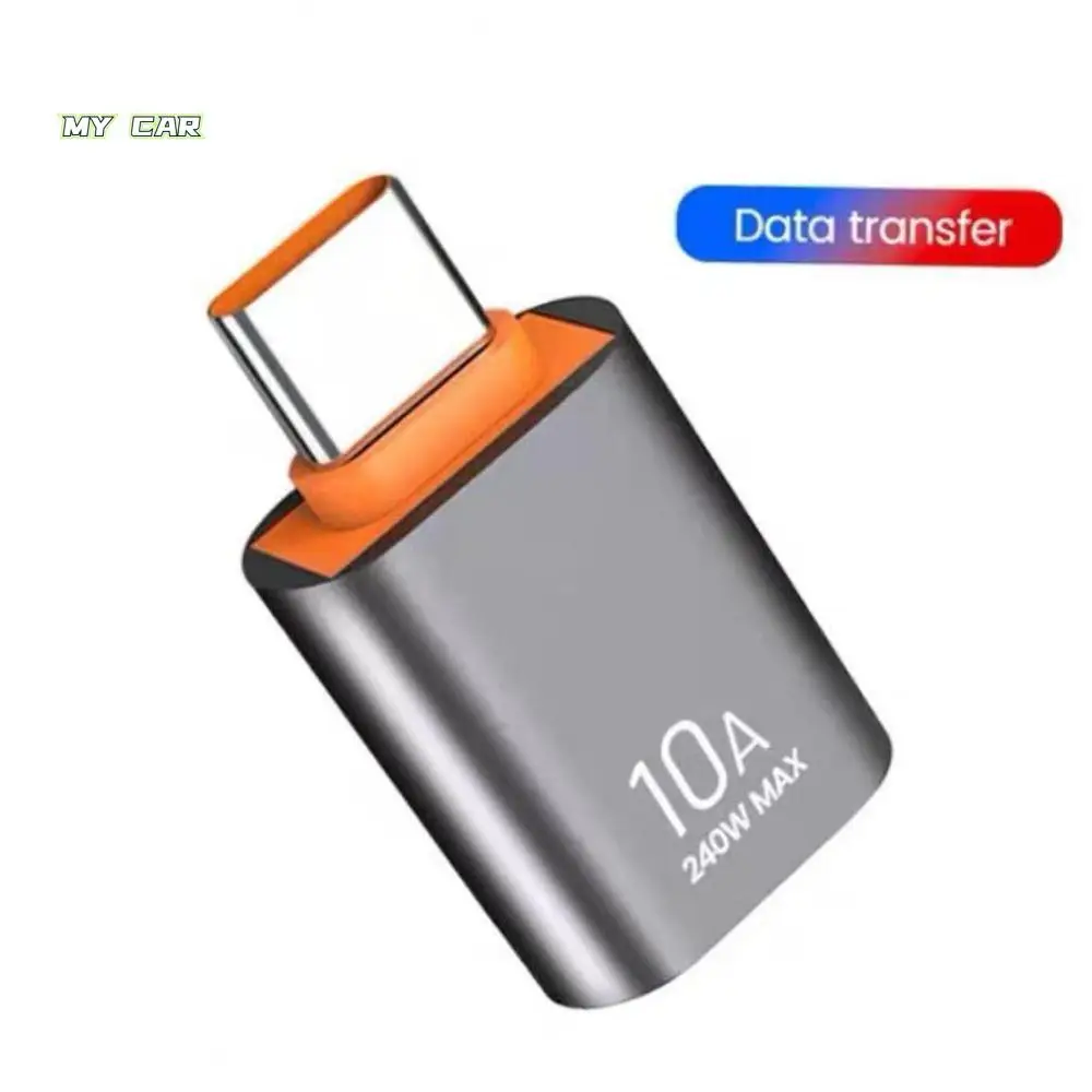 

OTG Adapter USB To Type C Converter Transmission Mini Type C To USB Adapter USB 2.0 Metal Shell Fast Charging Adapter
