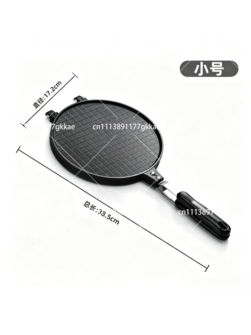 Egg Roll Pan Home Baking Tool Crispy Baking Tray Gas-Powered Double-Sided Pan Cookie Maker Egg Roll Maker