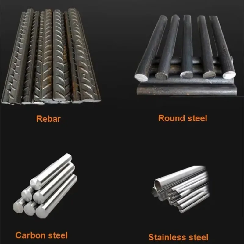 Automatic CNC Hydraulic Steel Bar Round Rebar Cutting Machine