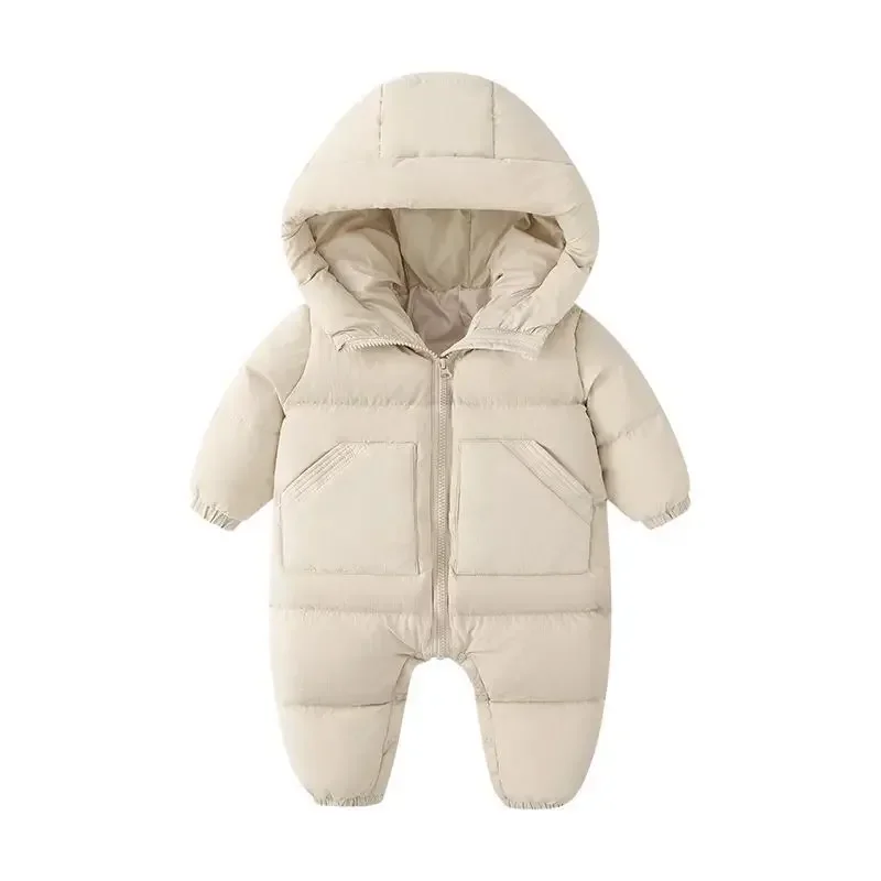 

Newborns Baby Rompers Overall Outwears Jumpsuits Winter Coats Warm Kids Boys Costume Babie Girl Clothing Children Clothes Autume