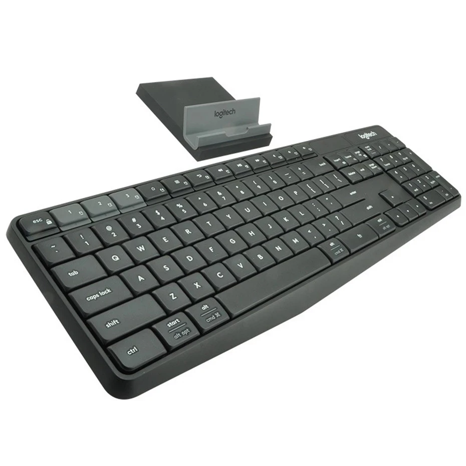 Imagem -03 - Teclado sem Fio Bluetooth Adequado para Windows Android Ios Tablet Laptop Ultra-fino Logitech-k375s