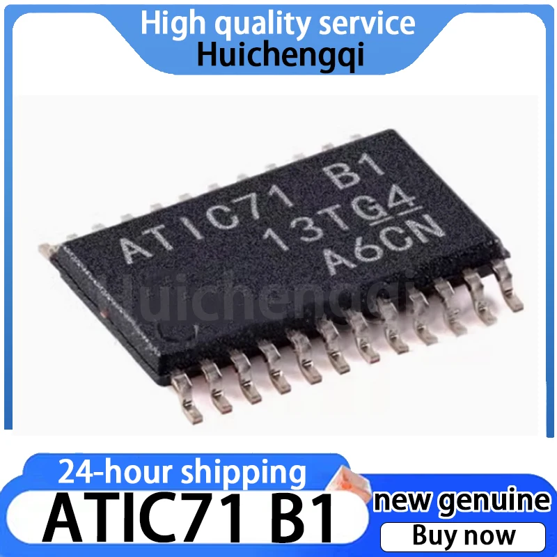 1PCS Original Genuine ATIC71 B1 ATIC71B1 SOP24 Automotive Engine Computer Board Vulnerable Chip