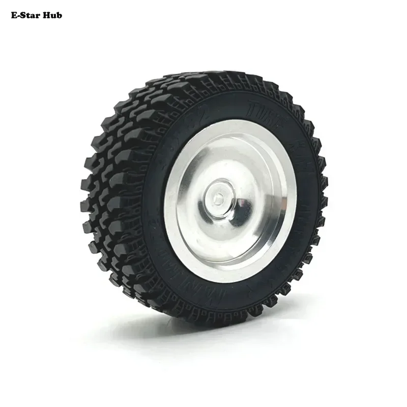 E-Star Hub Mirror Wheel Hub Tire Hexagonal Connector for MN 1/12 MN168 OP Metal Upgrade Parts Kit Rc Model Crawler Car Truck Bug