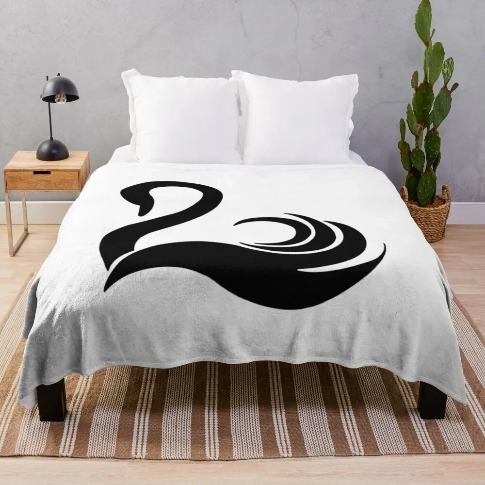 

Black Swan Symbol Throw Blanket cosplay anime Tourist Giant Sofa Blankets