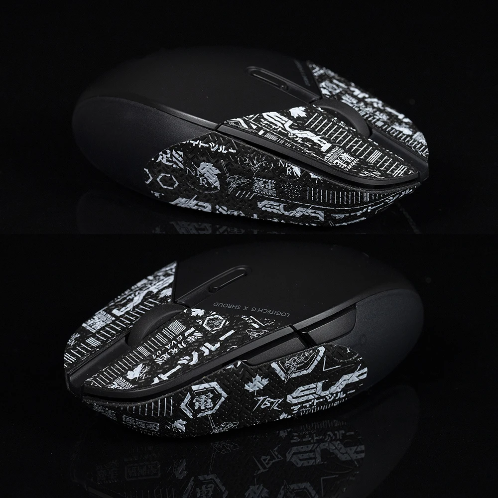 BTL Mouse Grip Tape For Shroud 303 G303W Wireless Pre Cut Sticker Non Slip Lizard Skin Suck Sweat Easy Instand Improves FPS