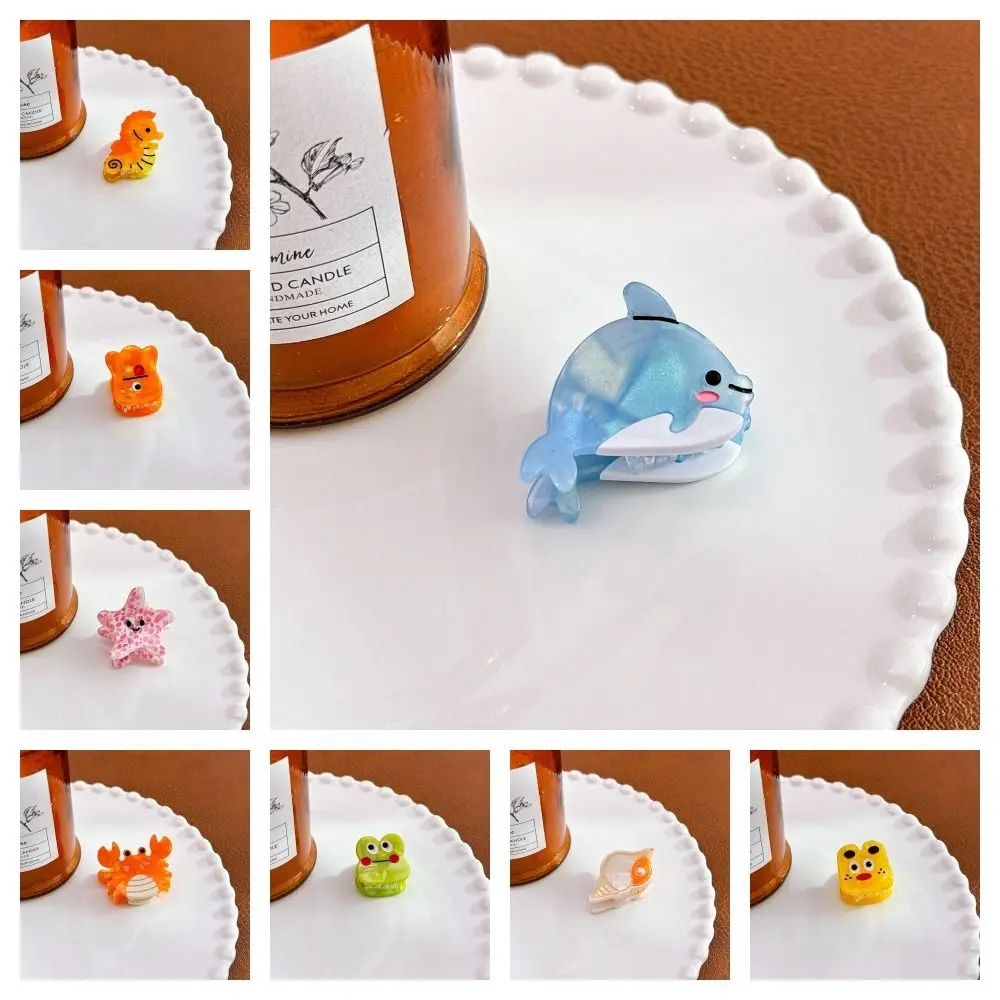 

Vintage Hair Accessories Starfish Hair Claw Hair Clip Acetic Acid Cute Hair Crab Clip Hair Ornaments Conch Mini Hair Claw Women