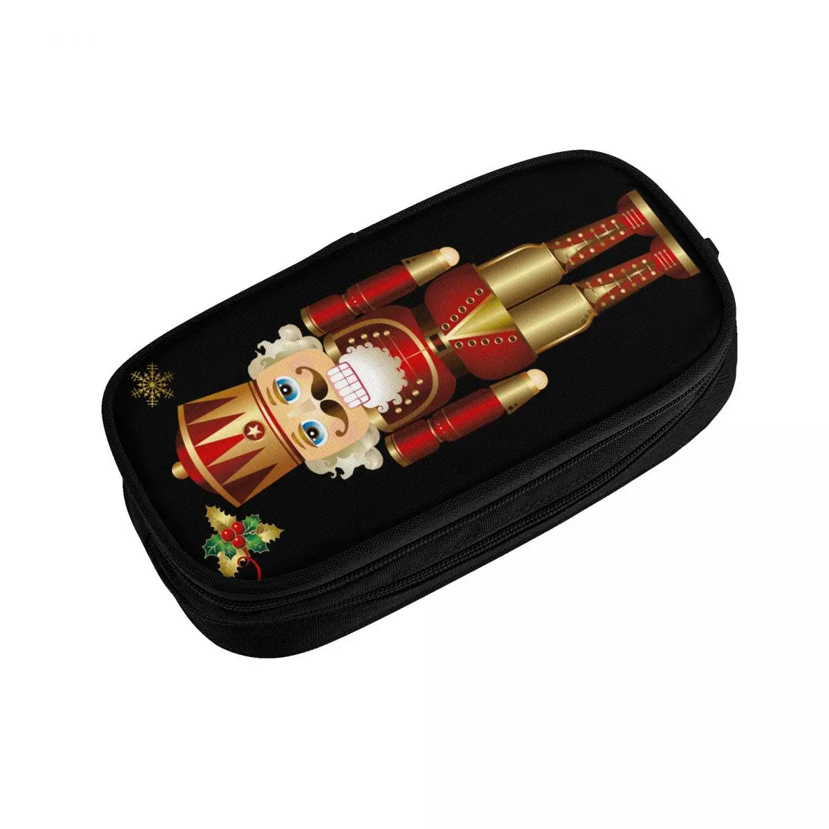 مخصص كسارة البندق الجندي الملك مقلمة للفتيات الفتيان تخزين كبير الكرتون عيد الميلاد كسارات البندق القلم حقيبة صندوق القرطاسية