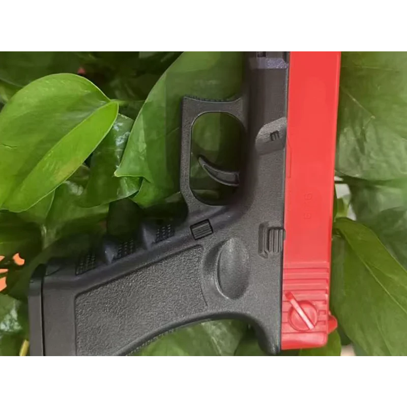 

Игрушечный пистолет G17 с мягкими пулями и лазером, нижний магазин, для игр на открытом воздухе, для детей и взрослых, подарок на день рождения