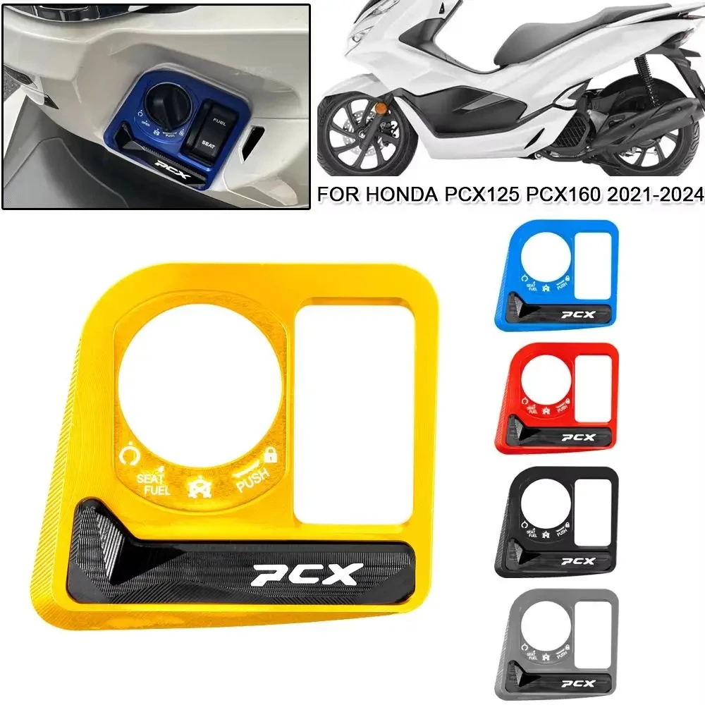 

Motorcycle Parts Ignition Key Lock Cap Cover Colorful Aluminum Alloy Ignition Switch Cover Durable Tool