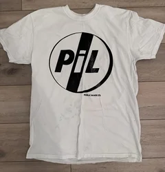 Public Image Ltd. PIL logo t-shirt Large Sex Pistols long sleeves