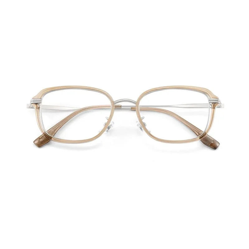 Square-shaped small frame anti-blue light glasses - Korean version, young men's and women's style eyeglass frames