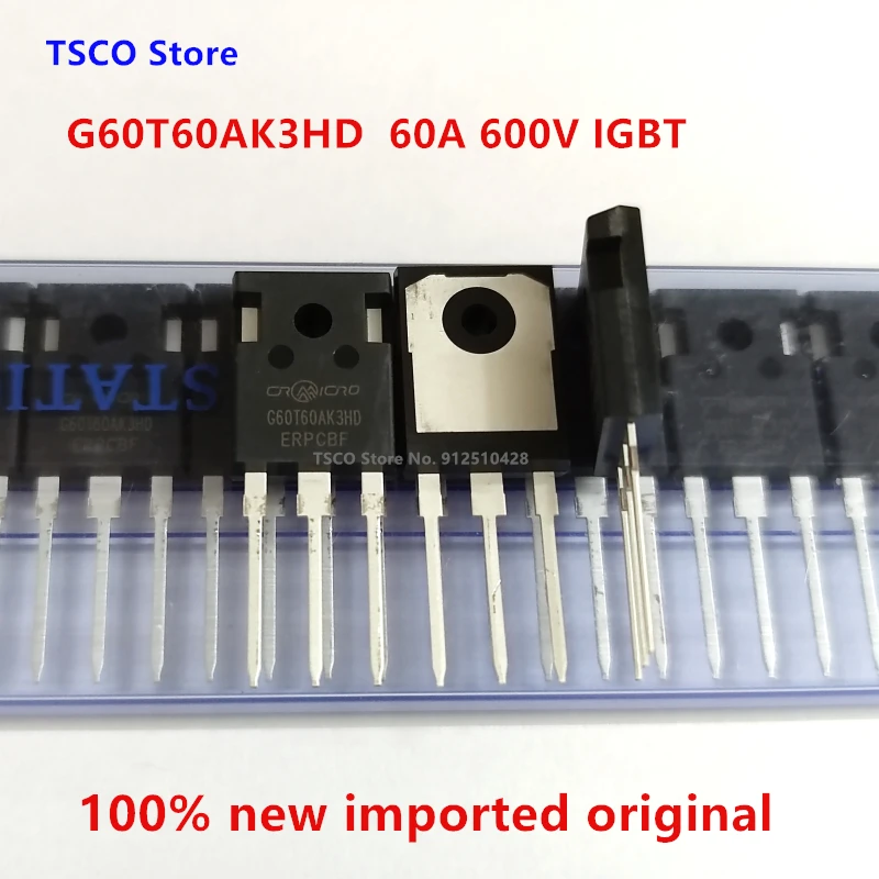 10piece  G60T60AK3HD  100%New Original  60A 600V IGBT