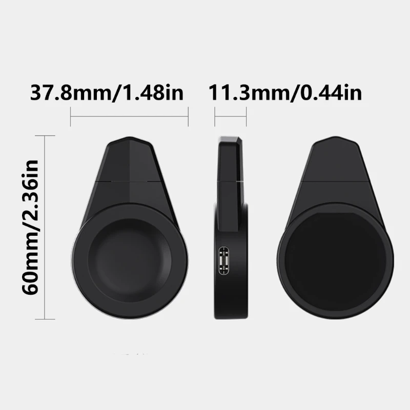 Зарядное устройство для часов USB Type C Магнитный портативный настольный держатель для зарядки для часов 5/4