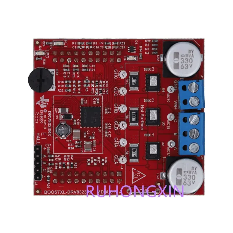 BOOSTXL-DRV8323RH Hardware interface evaluation module for three-phase intelligent gate driver of step-down shunt amplifier