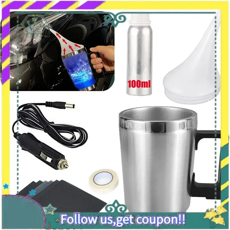 Upgraded Car Headlight Renovation Restorer Fumigation Light Restoration Agent Headlight Restoration Renovate Car Headlight Polis