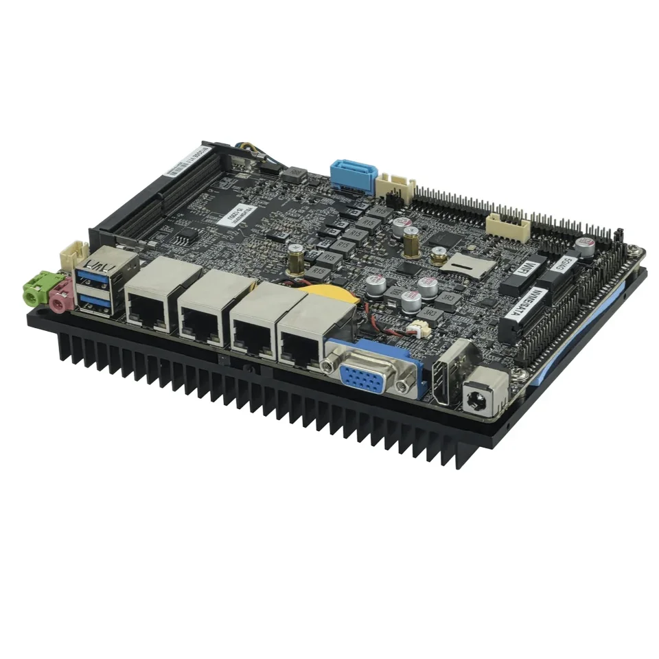 اللوحات الأم 4 بوصة M12GSE تدعم Alder Lake الجيل الثاني عشر I3 1215U ستة النوى DDR4 32G RJ45_LAN Wind10/11 نظام لينكس