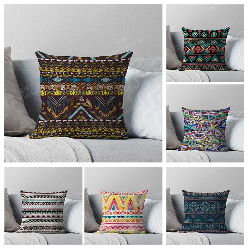 Fall home decor autumn living room throw pillow cover sofa boho Cushion cover Morocco45x45cm 45*45 50x50 60x60cm 40*40 40x40cm