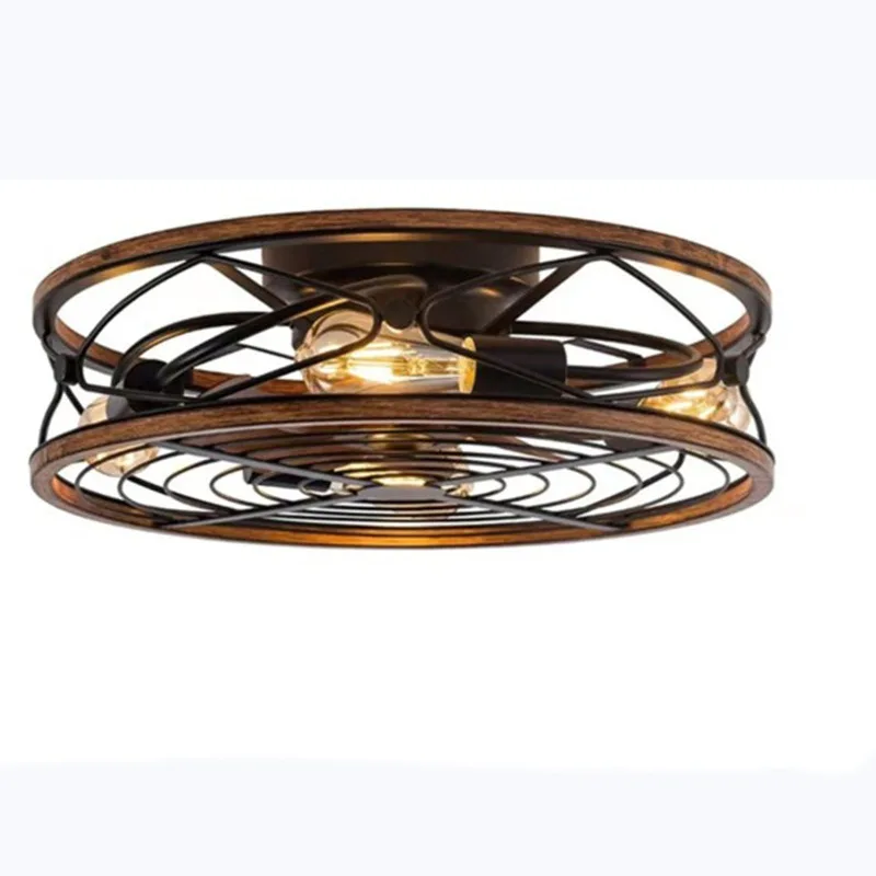 

Ceiling Light Invisible Fan Living Room Study Dining Room Nordic Minimalist Modern Bedroom Ceiling Fan Energy-saving