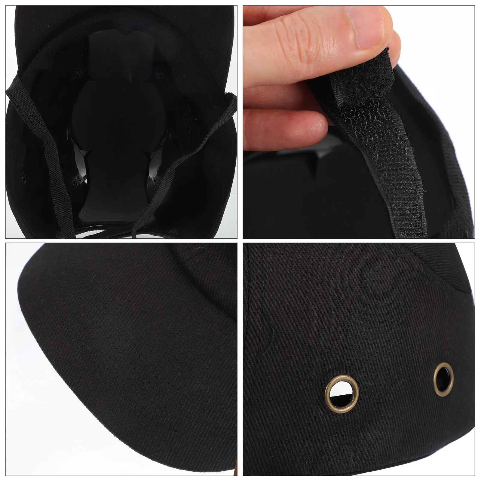 قبعة أمان قابلة للتعديل، قبعة واقية خفيفة الوزن للعمل في الهواء الطلق وركوب الدراجات ومعدات حماية رأس البناء