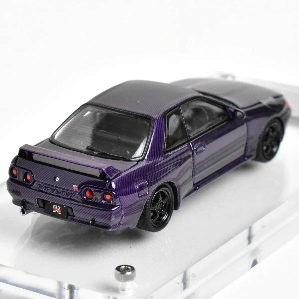 FH 1:64 GT-R R32 Nismo S-Tune Modelo de coche de aleación con textura de carbono