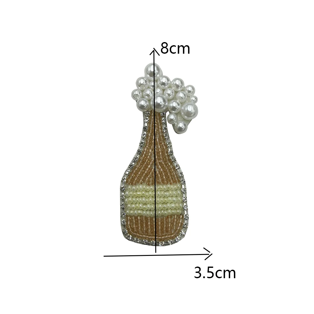 衣類、手作りのボトル、カップ用のラインストーンビーズパッチ、掛け布団バッジに縫い付け、アップリケ刺繍パーチ、ファッション