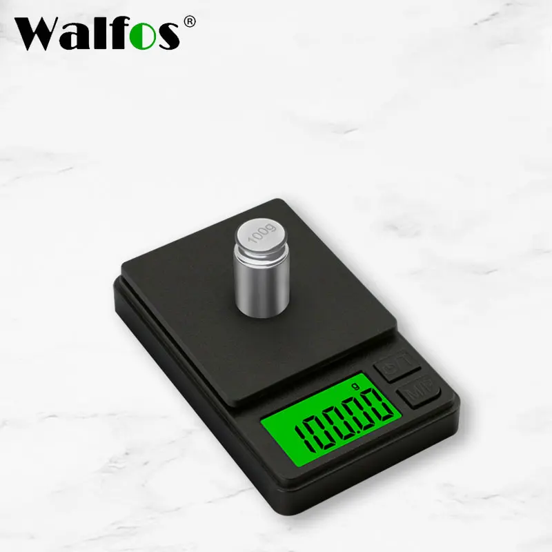 Walfos 0.01g-1000g LCD Display Electronic Scale Baking Electronic Scale Personal Table kitchen Scale Kitchen Tool Accessories