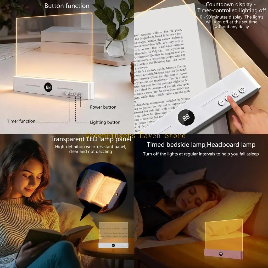 

F68D Energy Saving Clear Reading Light For Learning Hours