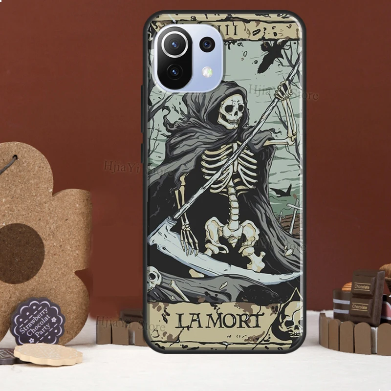 Horror Skull Gothic Funda For POCO F5 X3 X4 X5 Pro F4 GT C40 F3 Case For Xiaomi 11T 12T Pro 12 X 13 Lite Cover
