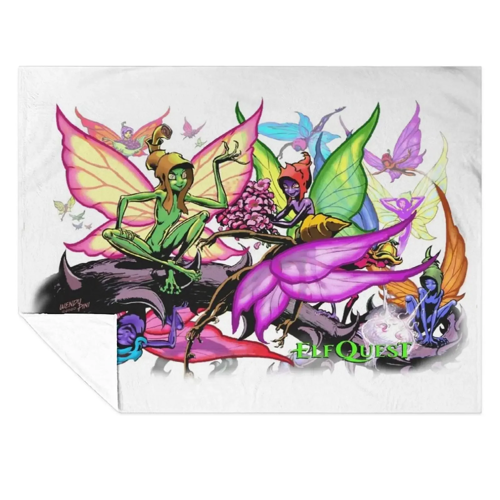 

ElfQuest: The Preservers Throw Blanket Luxury Thicken Luxury Throw Picnic Vintage Blankets