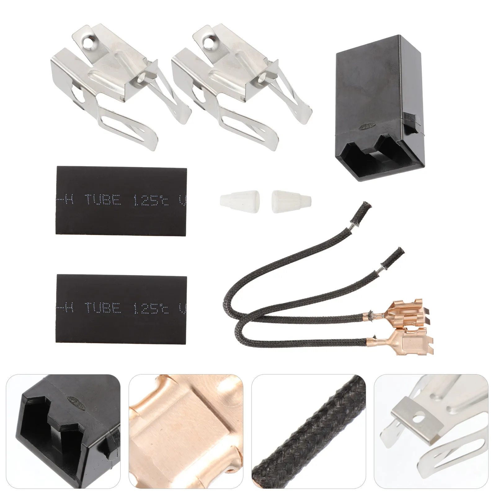 1Set Professional Range Receptacle Burner Receptacle Kit Direct Replacement for Stove Oven Heating Element Compatible with